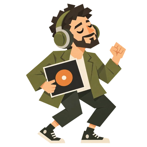 音楽家のキャラクター(男性)