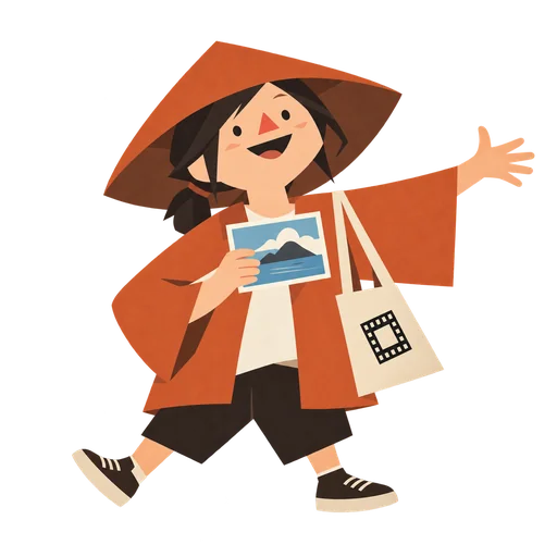 巡礼者のキャラクター(女性)