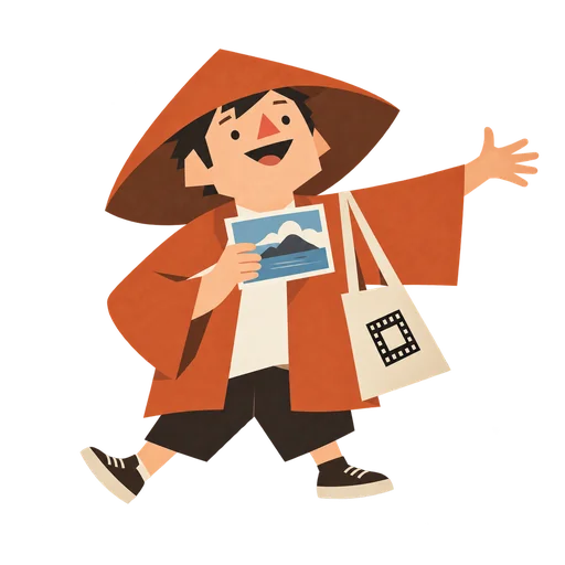 巡礼者のキャラクター(男性)