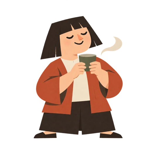 茶人のキャラクター(女性)