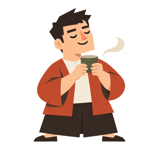 茶人のキャラクター(男性)